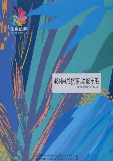 2/48NM抗菌功能羊毛