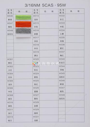 3/16NM羊仔毛 5:95