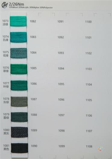 2/26NM 10%Wool blended yarns