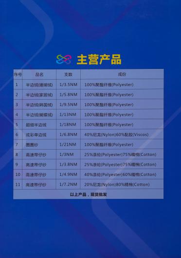 21支圈圈紗