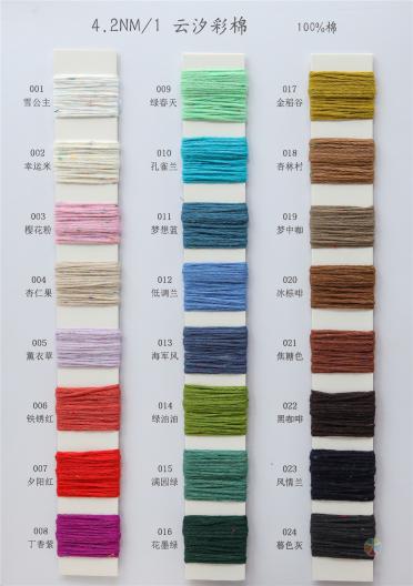 4.2NM/1 云汐彩棉