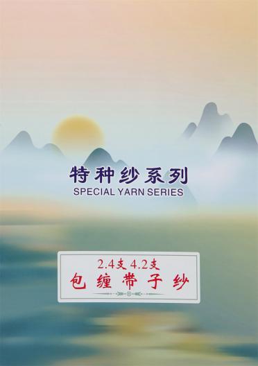 2.4支 4.2支 包纏帶子紗