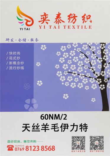 60NM/2天絲羊毛伊力特