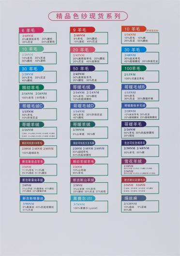 2/16NM 新吉斯彩點羊毛