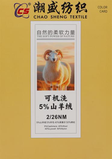 2/26NM 可機洗5%山羊絨