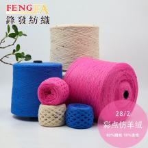 28/2 彩點仿羊絨