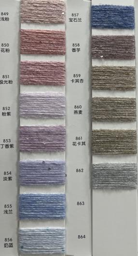 珠片百花絨