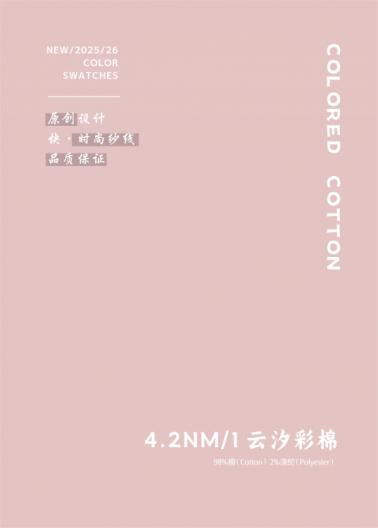 4.2NM/1 云汐彩棉