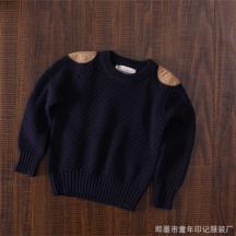 外貿原單韓版童裝兒 男童毛衣純棉套頭