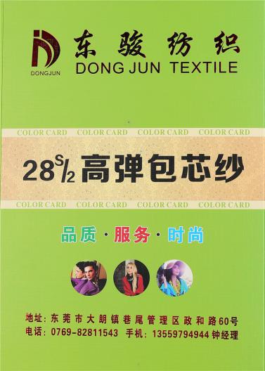 28S/2高彈包芯紗